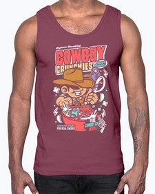 cowboy crunchies 346#- western- Cotton Tank