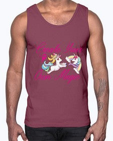 create your own magic 84#- unicorn- Cotton Tank