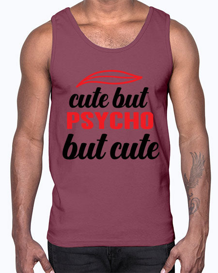 cute but psycho but cute 276#- general science- Cotton Tank