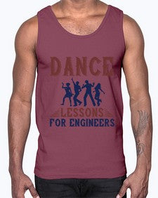 dance lessons for engineers 691#- engineer- Cotton Tank