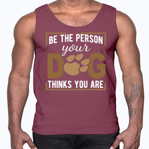 dog transperment png 24#- dogs- Cotton Tank