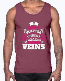 dont flatter yourself Style 716#- nurse- Cotton Tank