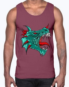 dragon 174#- dragon- Cotton Tank