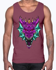 dragon 175#- dragon- Cotton Tank