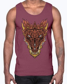 dragon 176#- dragon- Cotton Tank