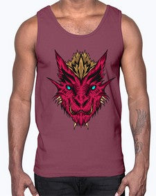 dragon 182#- dragon- Cotton Tank