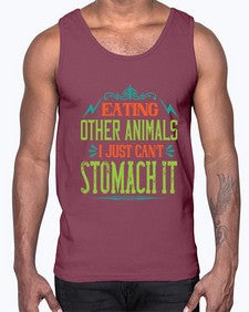 eating other animals 161#- vegan- Cotton Tank