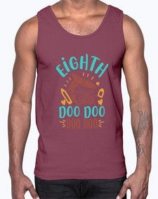 eighth grade doo doo 51#- eighth grade- Cotton Tank
