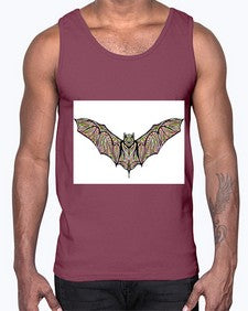 ethnic bat 415#- mandala- Cotton Tank