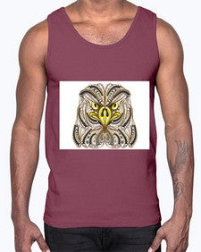ethnic eagle 421#- mandala- Cotton Tank