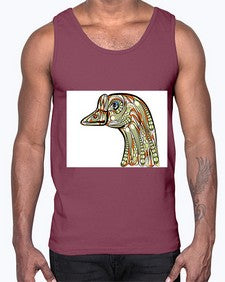 ethnic geese 424#- mandala- Cotton Tank