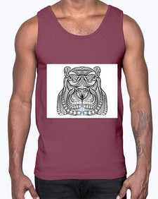 ethnic hippo 426#- mandala- Cotton Tank