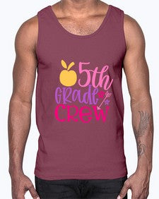 fifth grade crew 62#- fifth grade- Cotton Tank