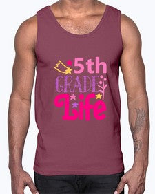 fifth grade life 78#- fifth grade- Cotton Tank