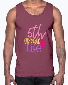 fifth grade life design 81#- fifth grade- Cotton Tank