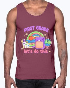 first Grade Lets Do This 144#- first grade- Cotton Tank