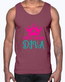 first grade diva 128#- first grade- Cotton Tank