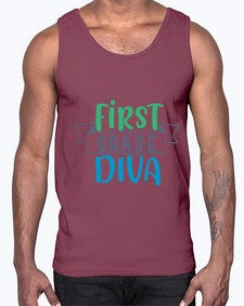 first grade divaa 129#- first grade- Cotton Tank