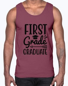 first grade graduate 138#- first grade- Cotton Tank