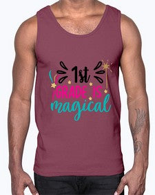 first grade is magical 140#- first grade- Cotton Tank
