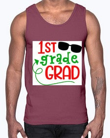 firstgradegrad 163#- first grade- Cotton Tank