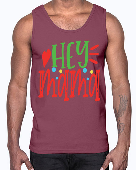 hey mama Style 16#- autism- Cotton Tank