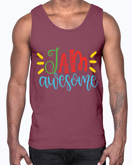 i am awesome Style 18#- autism- Cotton Tank
