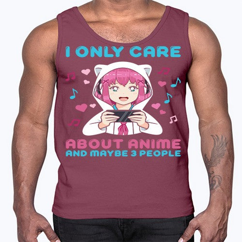 i only care about anime and maybe people234#- anime- Cotton Tank