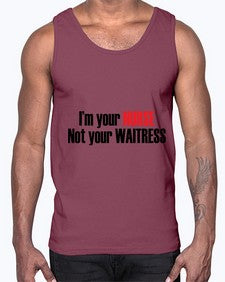 im your nurse not your waitress 985#- nurse- Cotton Tank