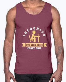 incognito ive seen some crazy shit 31#- computer- Cotton Tank