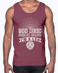 leo 309#- leo- Cotton Tank