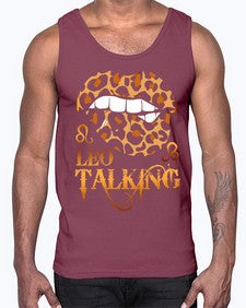 leo king 296#- leo- Cotton Tank