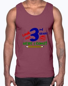 look out third grade 510#- third grade- Cotton Tank
