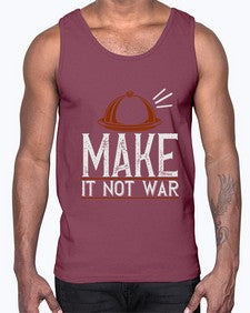 make it not war 323#- cooking- Cotton Tank