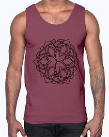 mandala 813#- mandala- Cotton Tank
