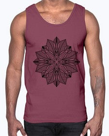 mandala 823#- mandala- Cotton Tank