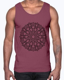 mandala 827#- mandala- Cotton Tank