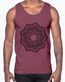 mandala 834#- mandala- Cotton Tank