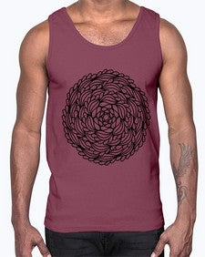 mandala 900#- mandala- Cotton Tank