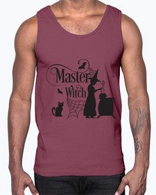 master witch 33#- witch- Cotton Tank