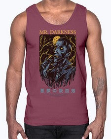 mr darkness 942#- art pop art- Cotton Tank