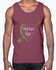 nurse life 1165#- nurse- Cotton Tank