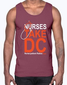 nurse take dc 1198#- nurse- Cotton Tank