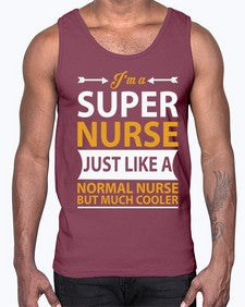 nurse tshirt 1212#- nurse- Cotton Tank