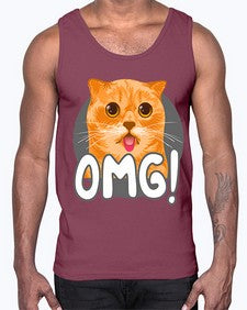 omg 968#- art pop art- Cotton Tank