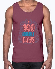one hundred adorable days 561#- one hundred days- Cotton Tank