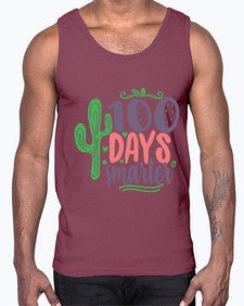 one hundred days smarterr 580#- one hundred days- Cotton Tank