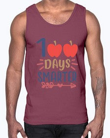 one hundred days smarterrr 582#- one hundred days- Cotton Tank