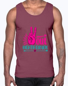 out eight grade 606#- eighth grade- Cotton Tank