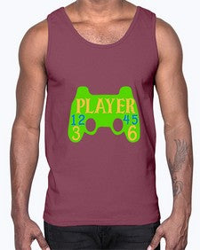 player 38#- video games- Cotton Tank